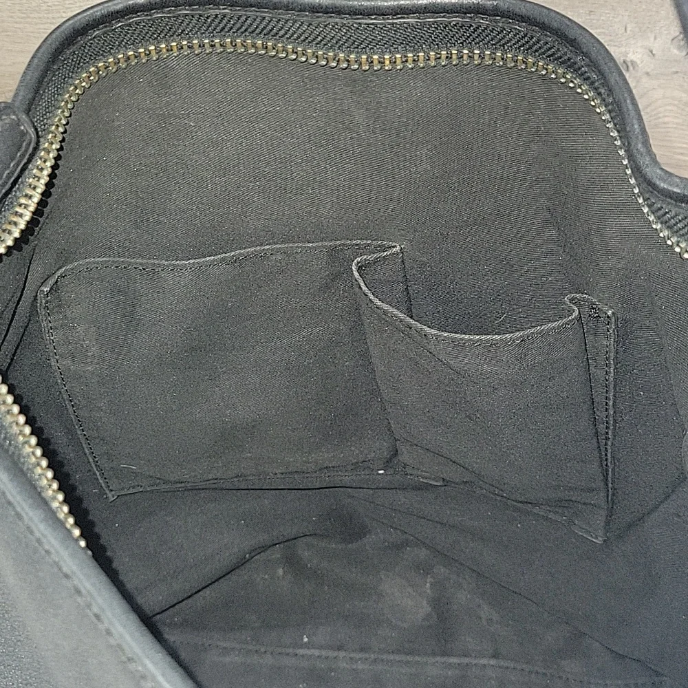 Coach Black Leather Shoulder Bag 19889